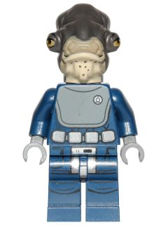 LEGO Minifigure -- Admiral Raddus (75172)-Star Wars / Star Wars Rogue One -- SW0816 -- Creative Brick Builders